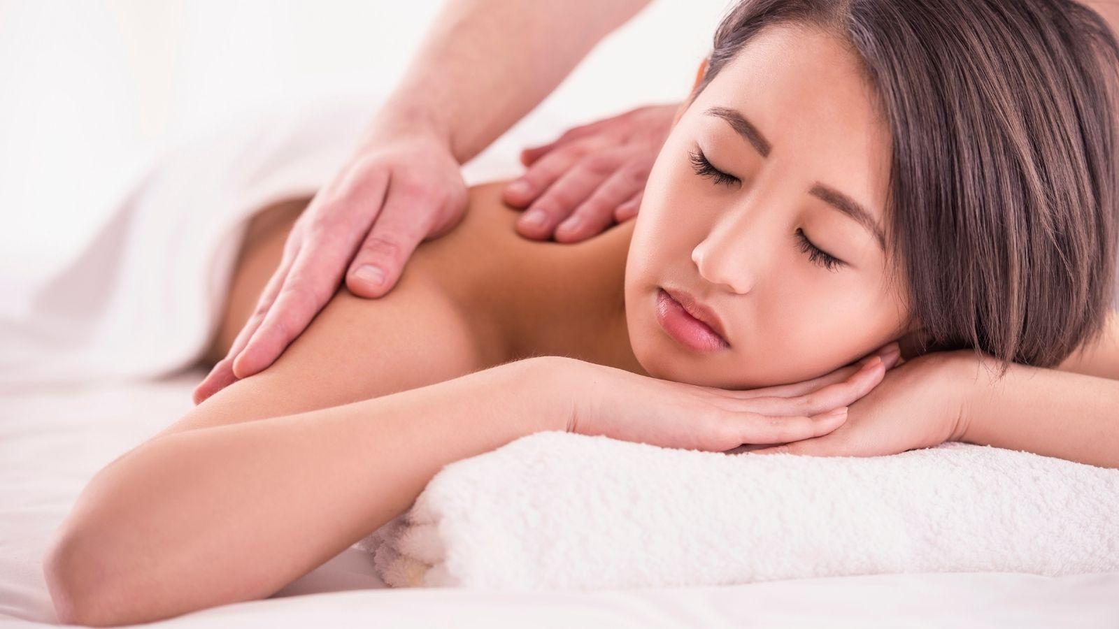 Complementary Therapy - Woman having a massage