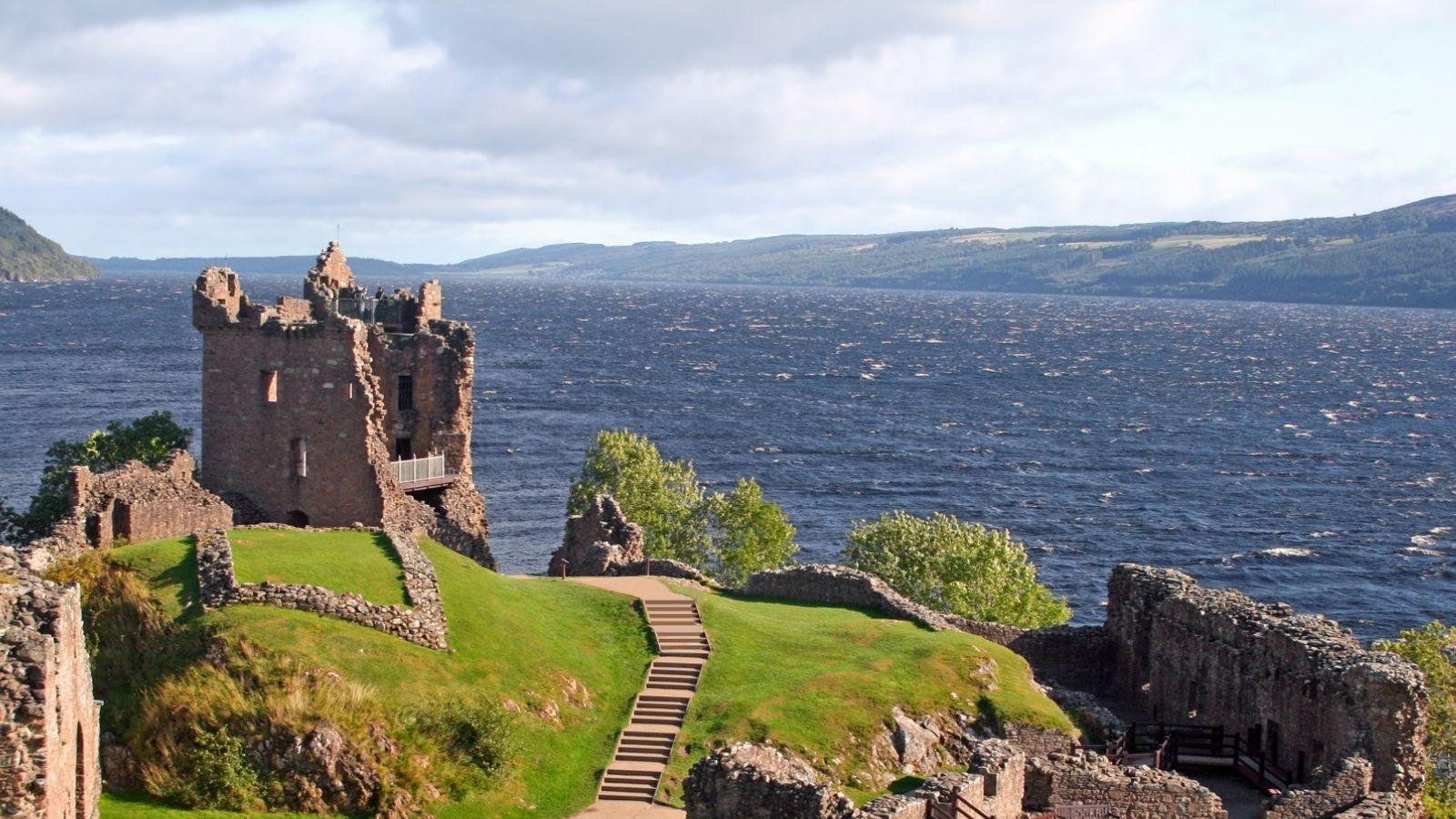 Autumn Reset image of a castle by the sea