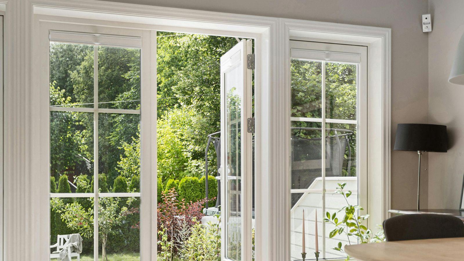 Raise your home's vibration by flinging windows and doors open regularly